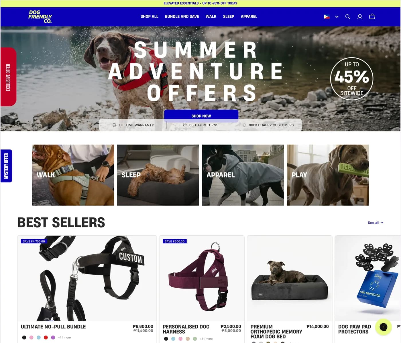 Dog Friendly Co website preview